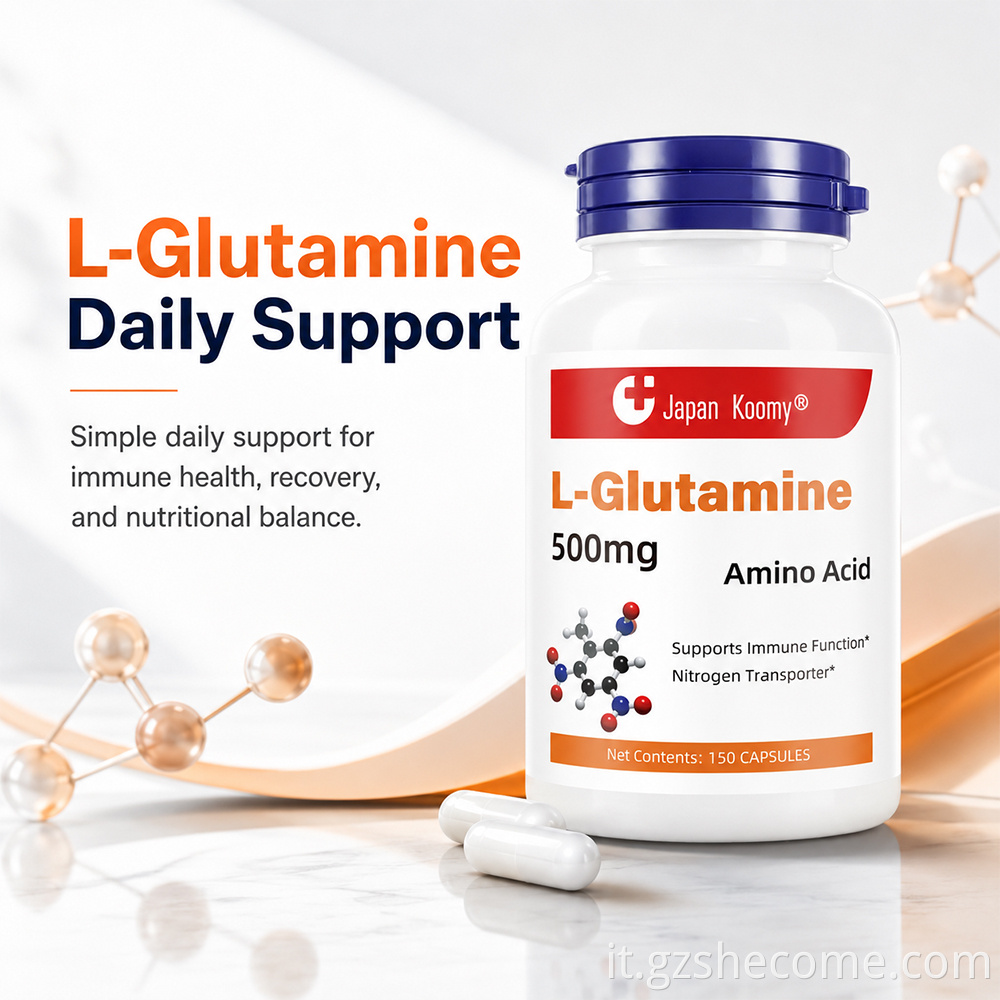 L-glutamine Capsules9